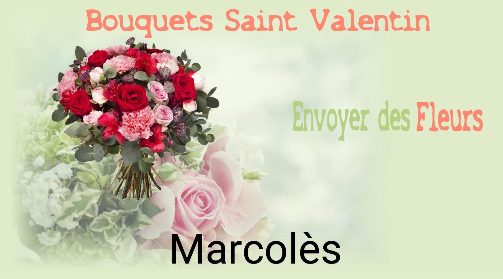 Roses de Saint-Valentin livrées à Marcolès